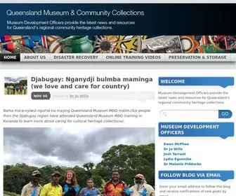 QMmdo.com.au(Queensland Museum & community collections) Screenshot