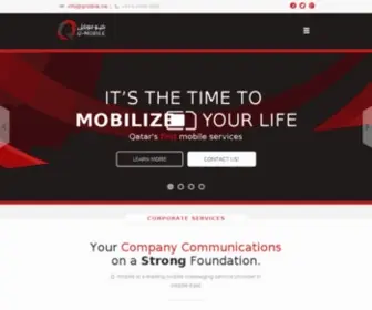 Qmobile.me(IoT technology company & Business solutions) Screenshot