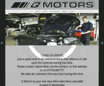 Qmotors.co.uk(QMotors) Screenshot