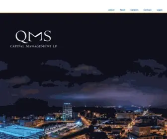 QMscapital.com(Home Pages) Screenshot