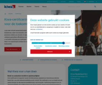 Qmsi.eu(Garandeer kwaliteit met een certificaat van Kiwa) Screenshot