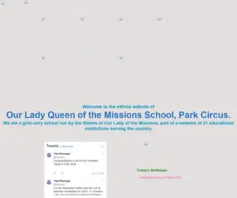 QMSPC.in(Our Lady Queen of the Missions School) Screenshot