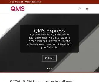 QMSpro.pl(System kolejkowy do zarządzania ruchem klientów) Screenshot