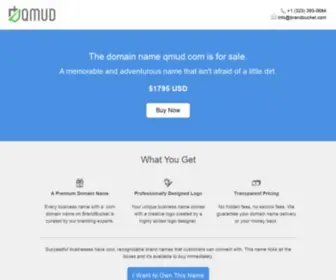 Qmud.com(This domain could be perfect for a company in the retail or e) Screenshot