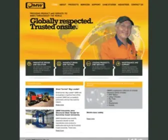 QMW.com.au(QMW Industries) Screenshot