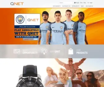 QN-Net.net(QNET is a dynamic wellness and lifestyle company) Screenshot