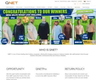 QN-Uae.ae(QNET is a world leading direct selling company) Screenshot