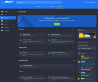 Qnapforum.com(The Unoffical QNAP Forum) Screenshot