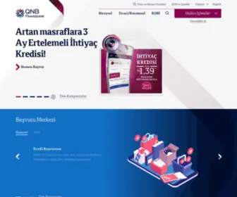 QNbfinansbank.com(QNB) Screenshot