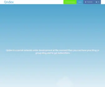 Qndex.com(Qndex) Screenshot