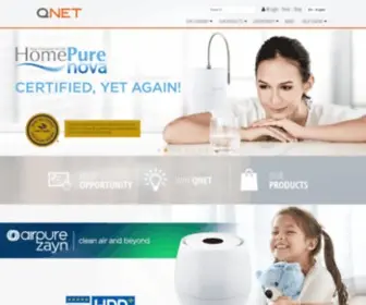 Qnetltd.com(QNET E) Screenshot