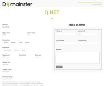 Q.net(Premium Page) Screenshot