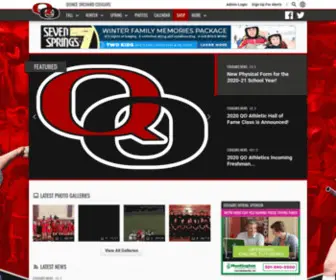 Qocougars.com(Quince Orchard) Screenshot