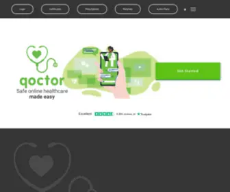 Qoctor.com.au(Home New) Screenshot