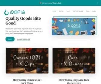 Qofia.com(Taste Every Sip) Screenshot