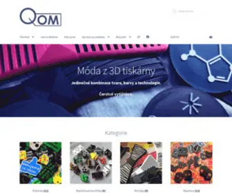 Qom.cz(3D tištěné módní doplňky) Screenshot