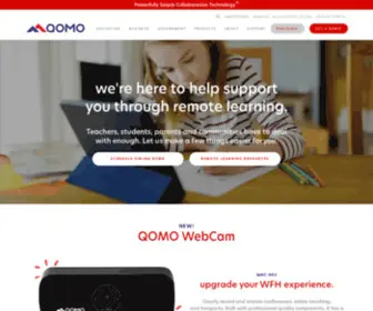 Qomosolutions.com(QOMO) Screenshot