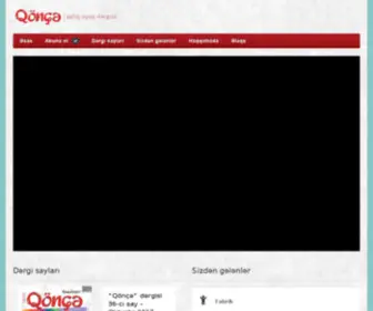 Qoncedergisi.az(Qönçə) Screenshot