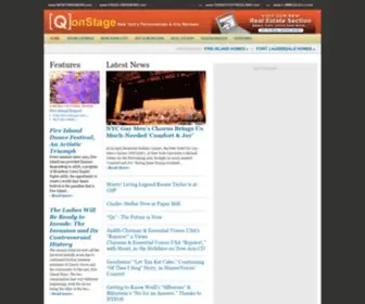 Qonstage.com(New York City Arts & Performances) Screenshot