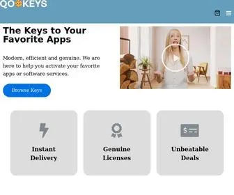 Qookeys.com(Product Keys) Screenshot