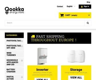 Qookka.com(Il tuo energy store professionale e conveniente) Screenshot