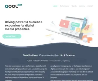 Qool.com(Qool Media) Screenshot