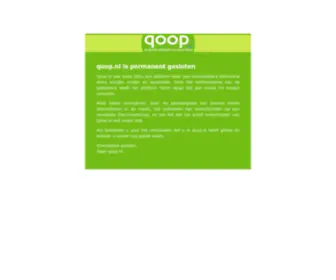 Qoop.nl(qoop) Screenshot