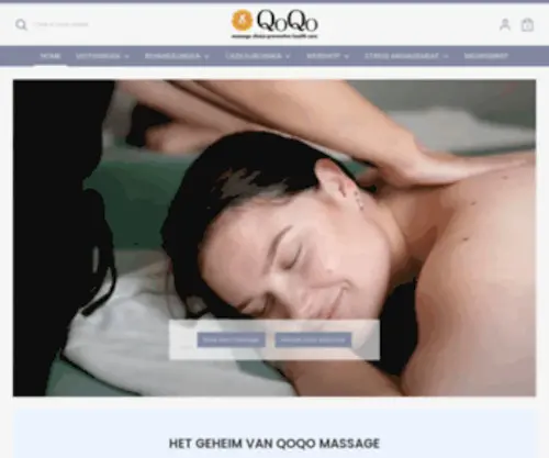 QoqOmassage.com(QoQo Massage Clinics) Screenshot
