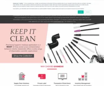 Qosmedix.com(Salon supplies) Screenshot