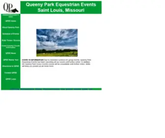 Qpee.org(Queeny Park Equestrian Events) Screenshot