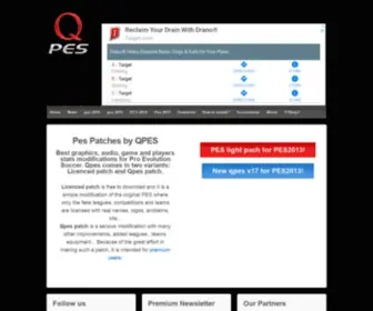 Qpes.org(Pes Patch) Screenshot