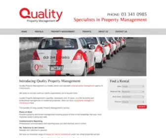 QPMLTD.co.nz(Property Management & Rentals) Screenshot