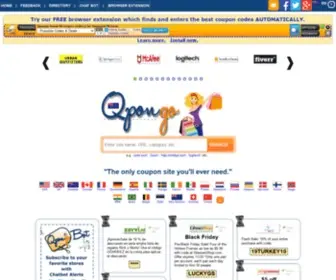 Qpongo.com.au(Coupon, deal and promo code search engine) Screenshot