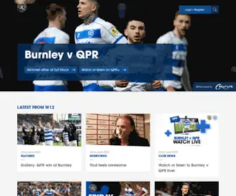 QPR.co.uk(QPR FC) Screenshot