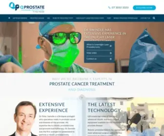 Qprostate.com.au(Dr Peter Swindle) Screenshot