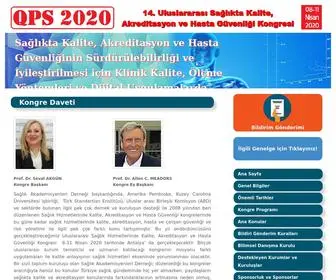 QPS-Antalya.com(Uluslararası Sağlıkta Kalite) Screenshot