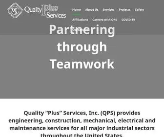 Qpsisbest.com(Quality Plus Services) Screenshot