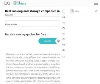 QQmoving.com(Best moving companies in USA) Screenshot