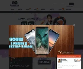 QQpokerraja.org Screenshot