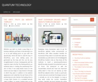 QQQuantum.com(What new technology does is create new opportunities) Screenshot