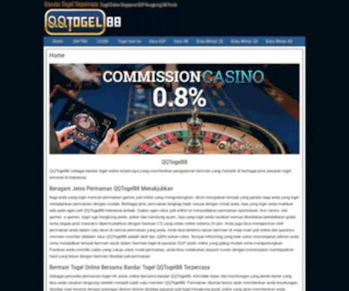 QQtogel88.com Screenshot