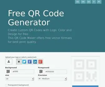 QR-Code-Generator.org(Free QR Code Generator) Screenshot
