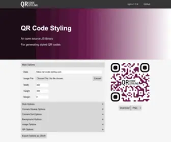 QR-Code-STyling.com(QR Code Styling) Screenshot