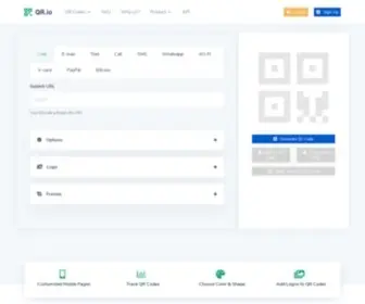 QR.io(QR Code Generator) Screenshot