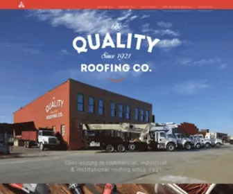 QRCKC.com(Commercial and Industrial Roofers in Kansas City) Screenshot