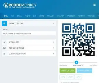 Qrcode-Monkey.com(QRCode Monkey) Screenshot