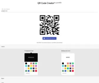 Qrcodecreate.com(qrcodecreate) Screenshot