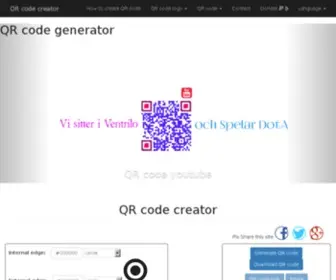 Qrcodego.com(QR code Generator) Screenshot