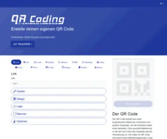 Qrcoding.de(Qrcode) Screenshot