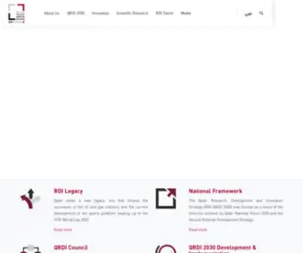 Qrdi.org.qa(Qrdi) Screenshot